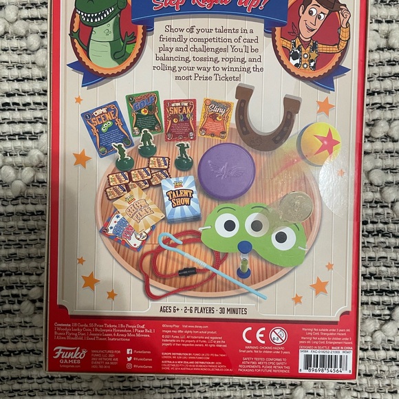 New in box Funko Toy Story Talent show game - Picture 2 of 2
